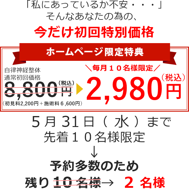 初回特別価格2980円